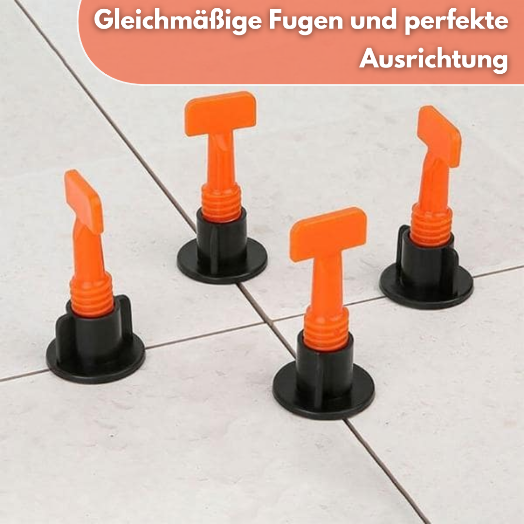 FlatLock™ - Fliesen-Nivelliersystem für einfache, präzise Installation