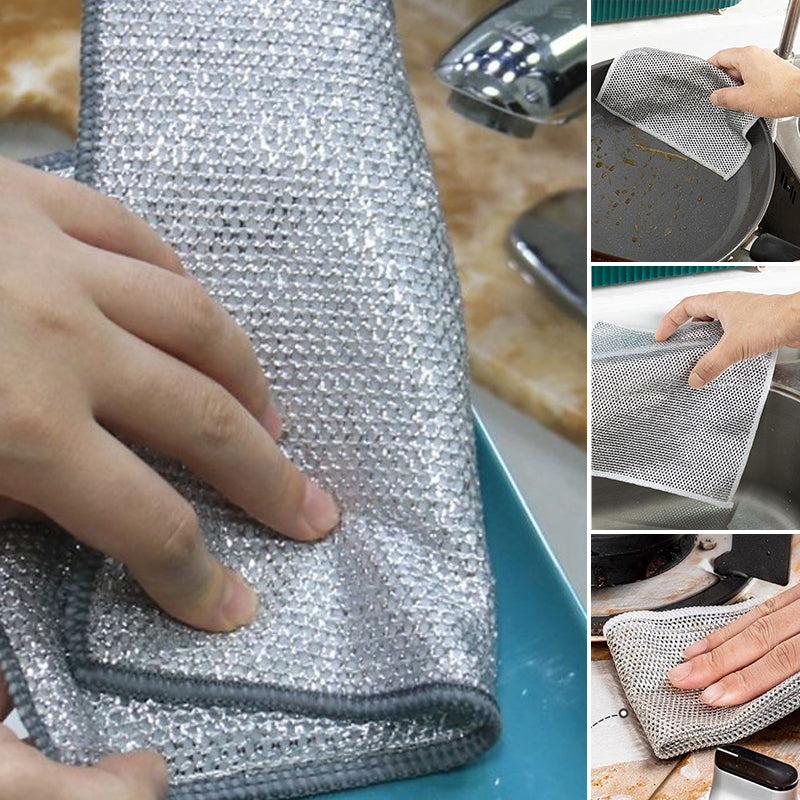 FlexClean™ | Multi-purpose wire cloths for stubborn stains [2+2 Free]