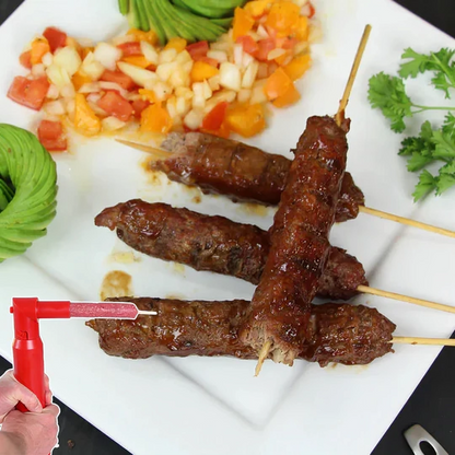 EasyKebab™ | Kabob maker machine stuffing
