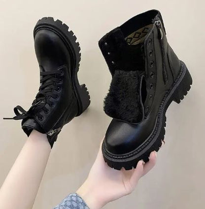 Warmova™ - Warm women's ankle boots with fleece lining 