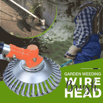 Trimmer™️ | Carbon steel weed brush and trimmer