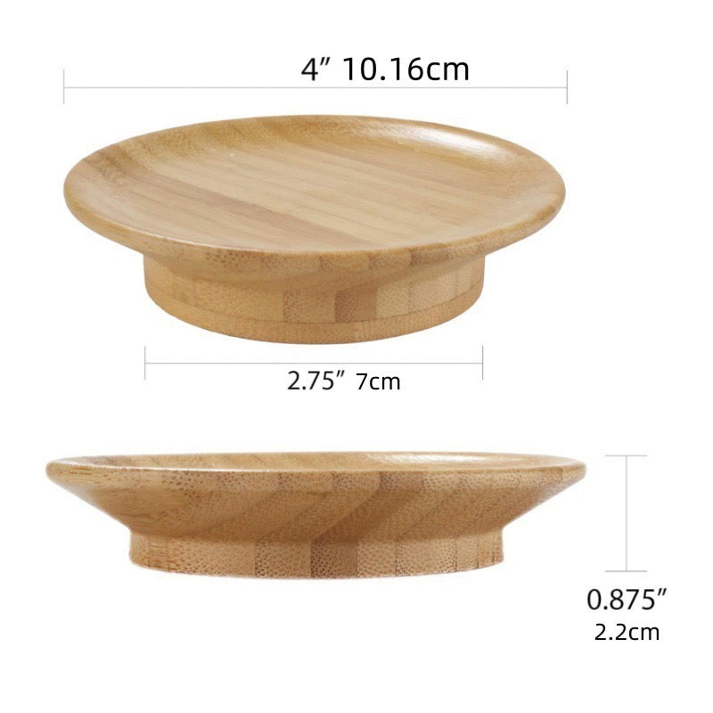 Weinplatte für Glashalterung