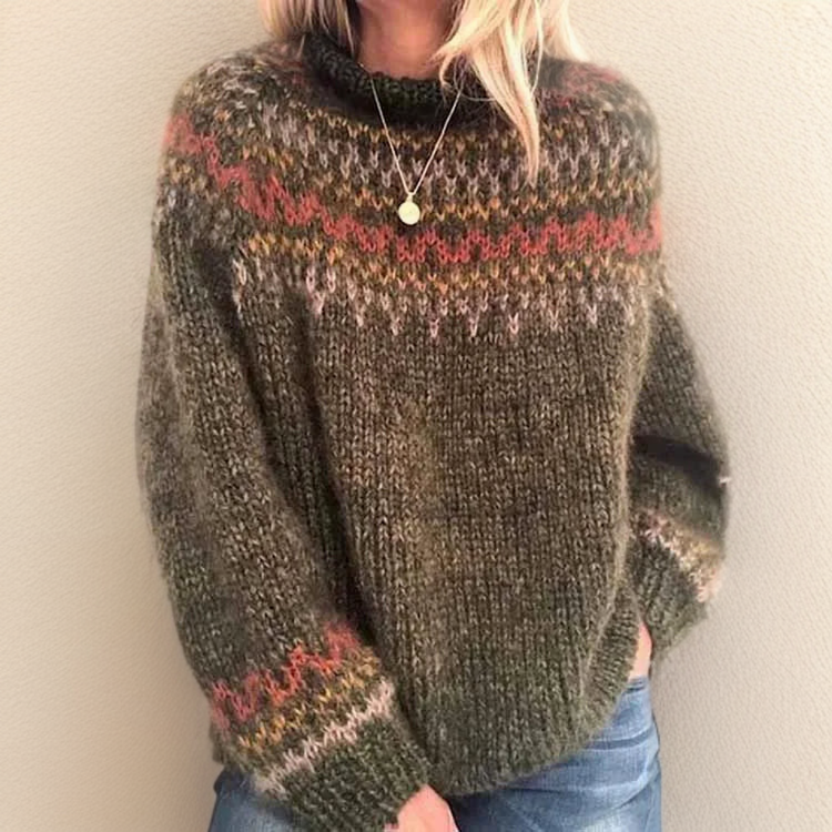Sophia™ - Fashionable turtleneck sweater