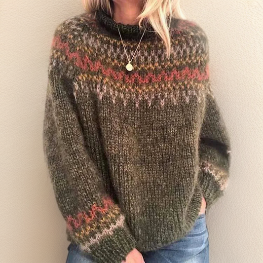 Sophia™ - Fashionable turtleneck sweater