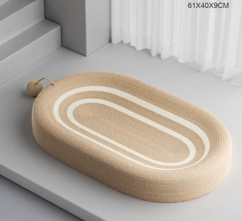 50% off | Cat Scratch Lounge™ - Plush cat bed with scratchable surface
