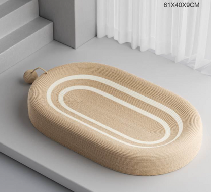 50% off | Cat Scratch Lounge™ - Plush cat bed with scratchable surface
