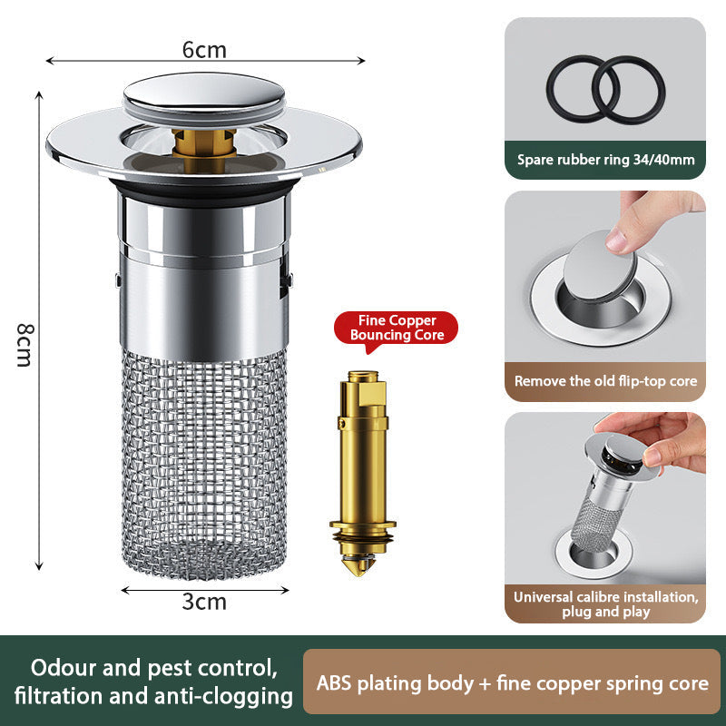 FreshBlocker™ | Stainless steel drain filter