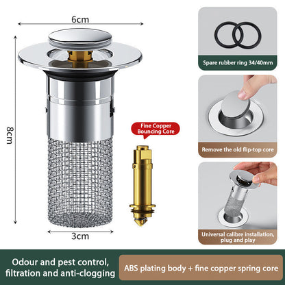 FreshBlocker™ | Stainless steel drain filter