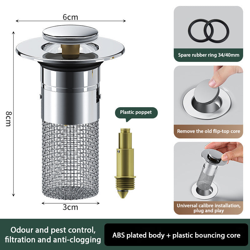 FreshBlocker™ | Stainless steel drain filter