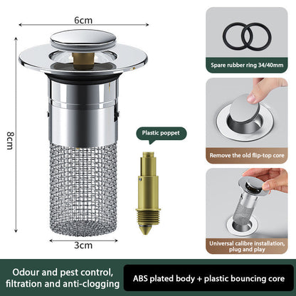 FreshBlocker™ | Stainless steel drain filter