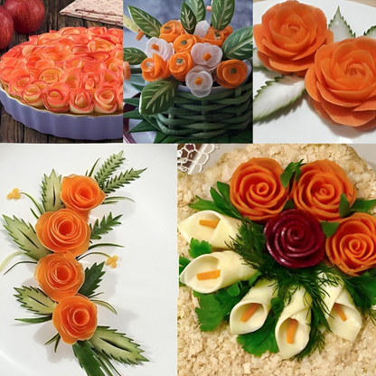 BlossomCut™ | Flower-like spiralizer for vegetables 