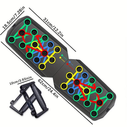 TrainerPlate™ | Folding Push-Up Plate