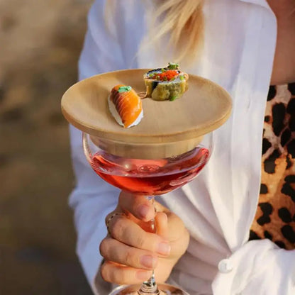 WineDish™ - Wine plate for glass holder
