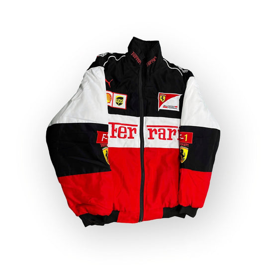 Comfry™ | Unisex vintage Ferrari-style racing jacket