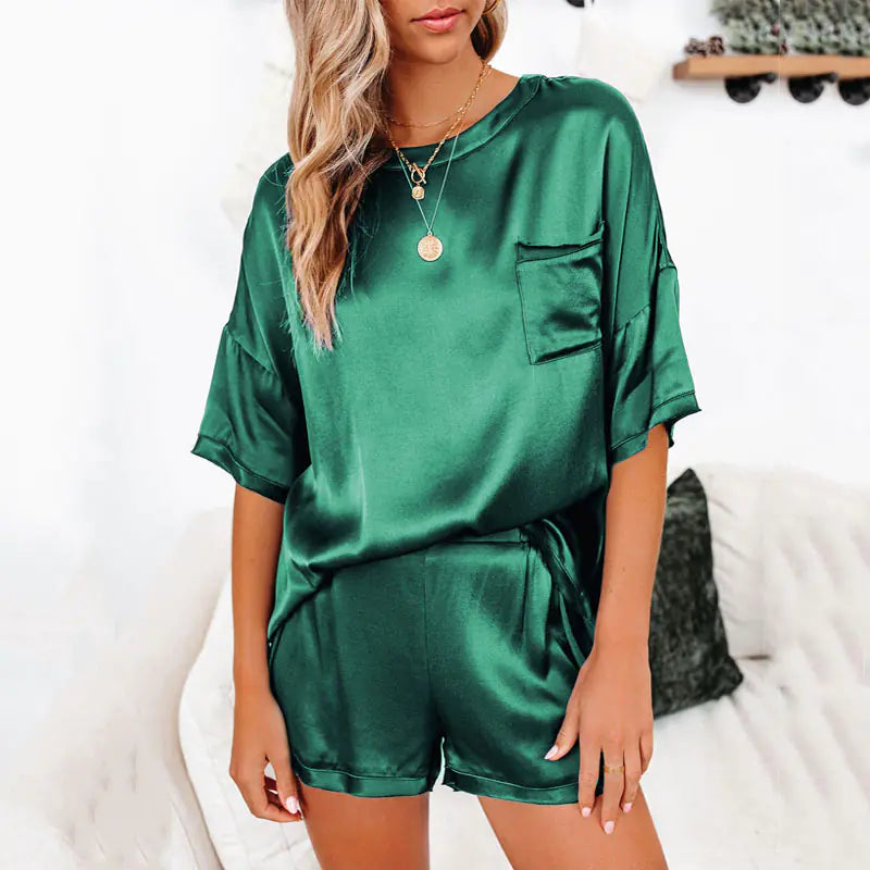 Viola™ | Satin Two-Piece Set