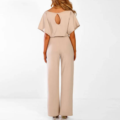 GlamourLine™ | Elegant jumpsuit with a flattering waistband
