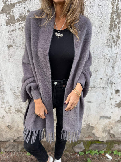 Torch | Trendy wrap sweater with long sleeves
