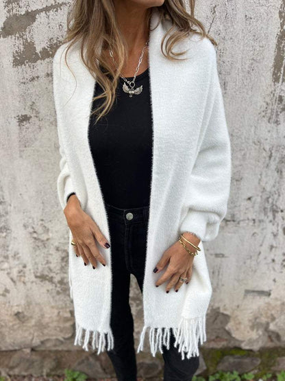 Torch | Trendy wrap sweater with long sleeves