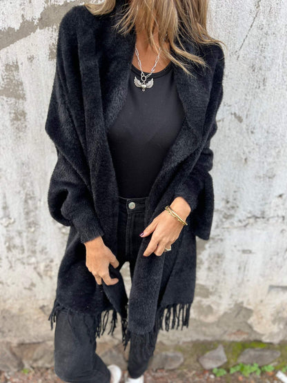 Torch | Trendy wrap sweater with long sleeves