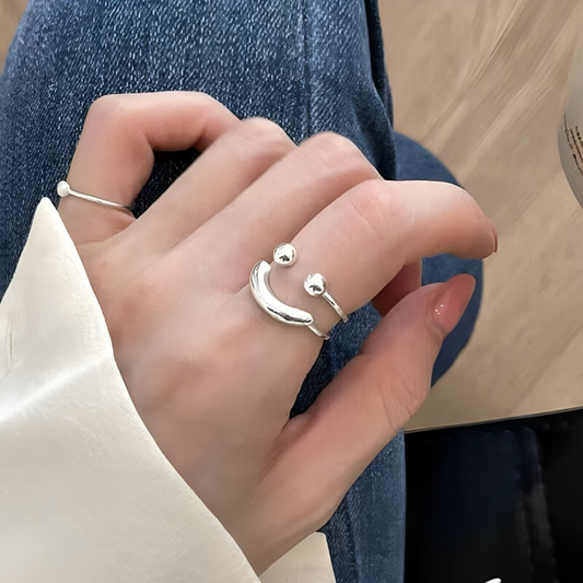 HappyRing™ | smiley Adjustable Ring