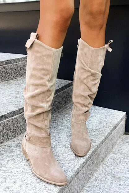 50% off | Lou™ Suede Knee Boots [Last Day Discount]