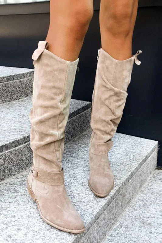 50% off | Lou™ Suede Knee Boots [Last Day Discount]
