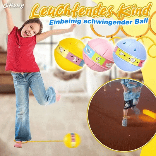 BounceGlow™ | Ankle-bridging, light-up bouncy ball