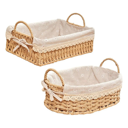 LushBasket™ | Handwoven storage baskets with handles