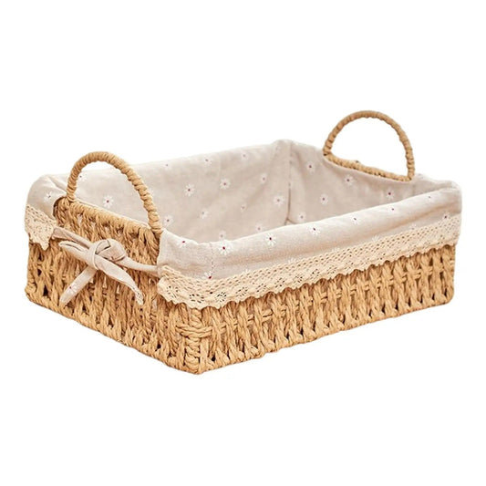 LushBasket™ | Handwoven storage baskets with handles