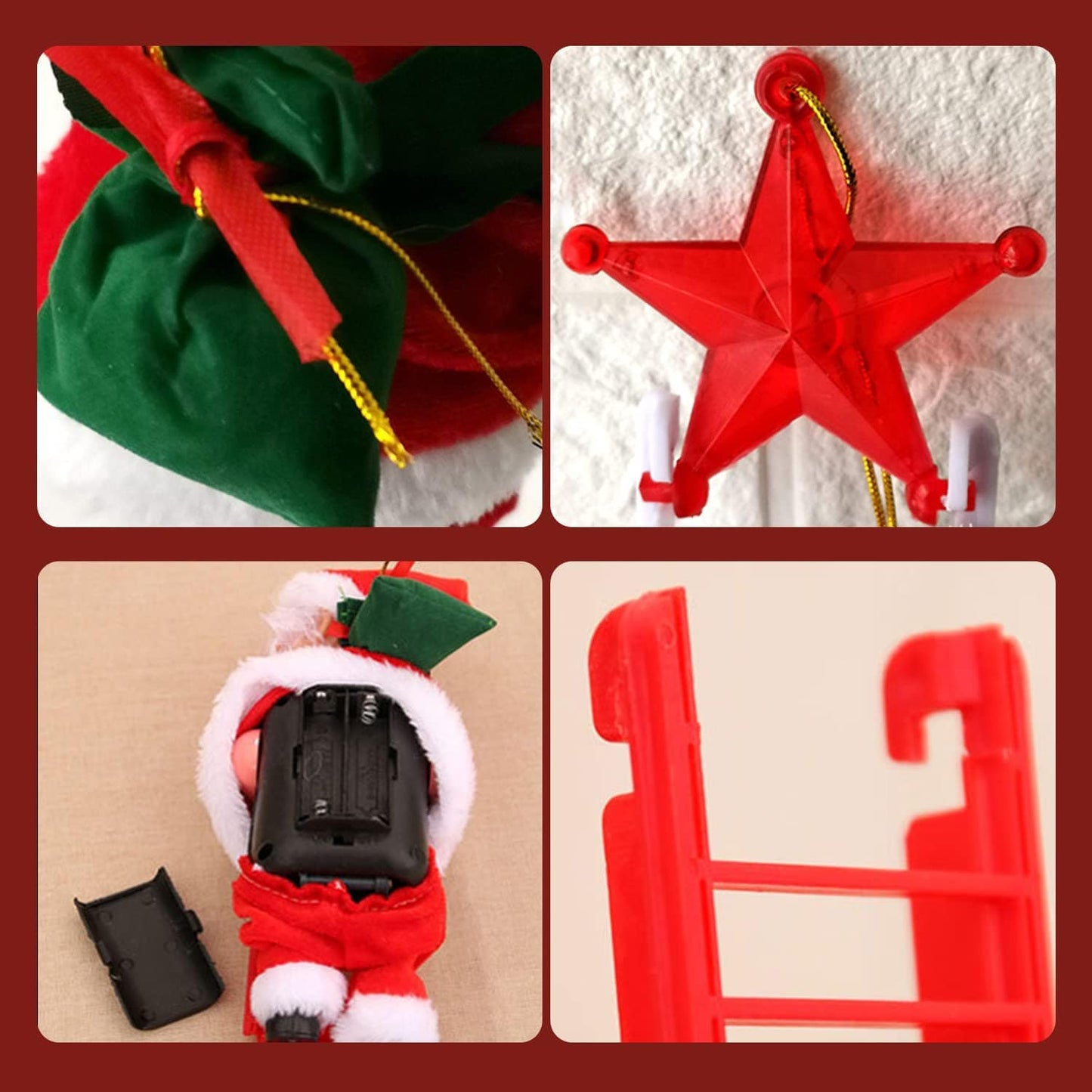50% off | Christmas Gifts™ - Climbing Santa Decorative Figurine [Last Day Discount]