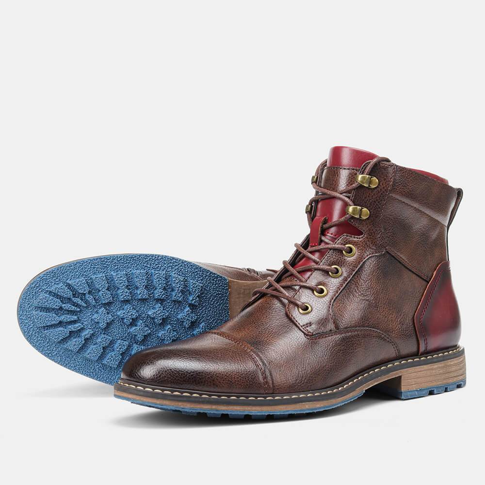 Lukas™ | Men's Classic Leather Oxford Boots