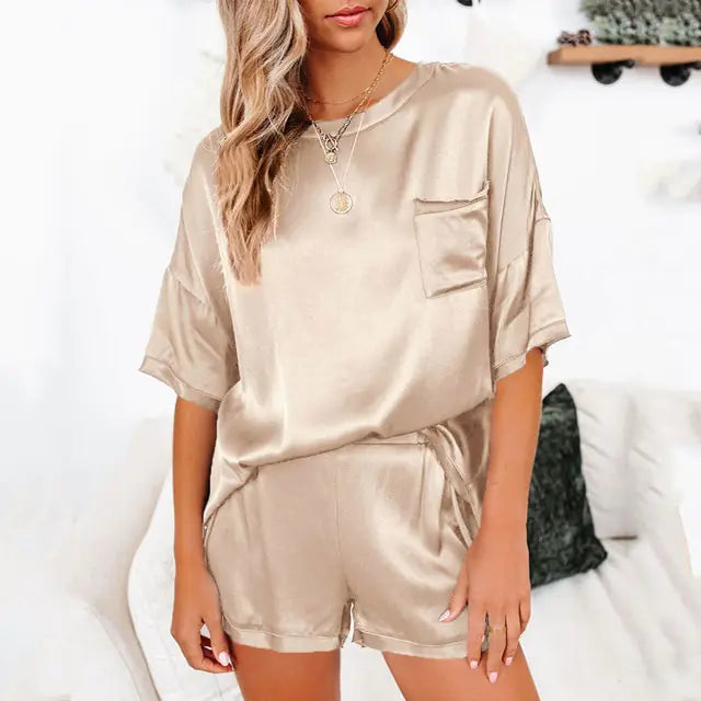 Viola™ | Satin Two-Piece Set