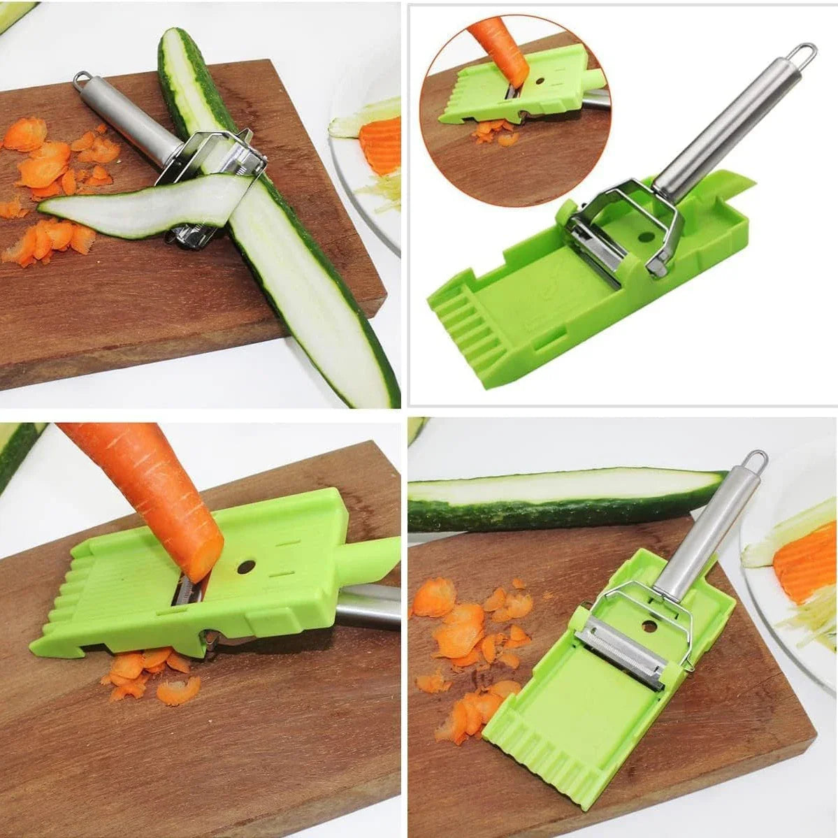 Peelux™ | pivoting vegetable peeler