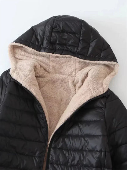 50% off | Emilia™ | Women's Fleece-Lined Hooded Jacket