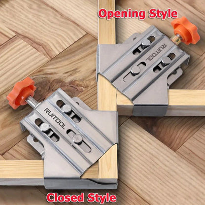 CornerClamps™ | 4-piece set of stainless steel angle clamps