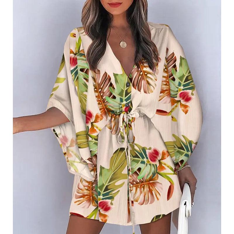 WOLFF™ | Elegant summer set with a floral print
