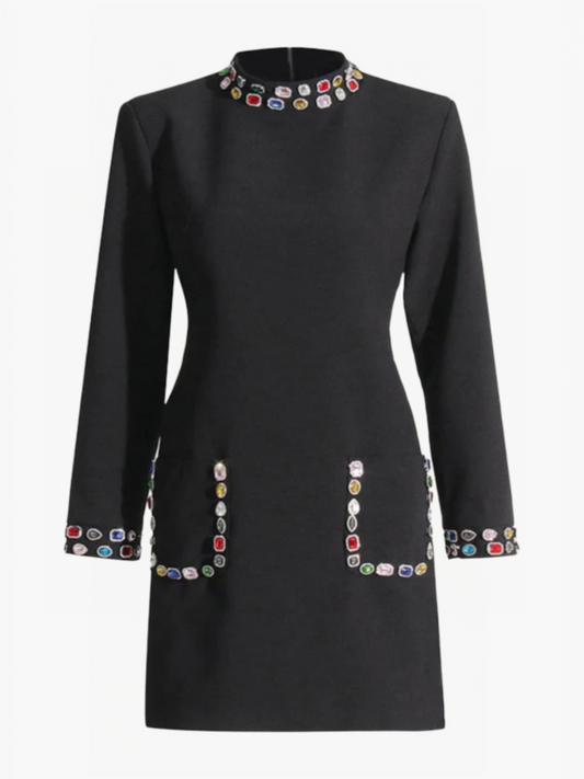 Vervana™ | Stylish and glamorous crystal mini dress