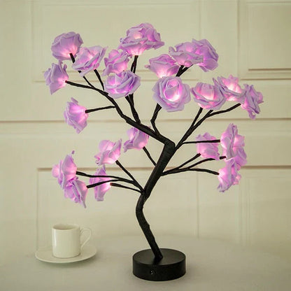 LumiFlower™ – LED Simulation Rose Table Lamp