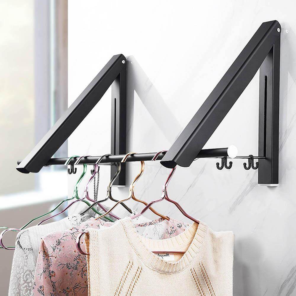 SnapDry™ | Foldable wall-mounted clothes airer