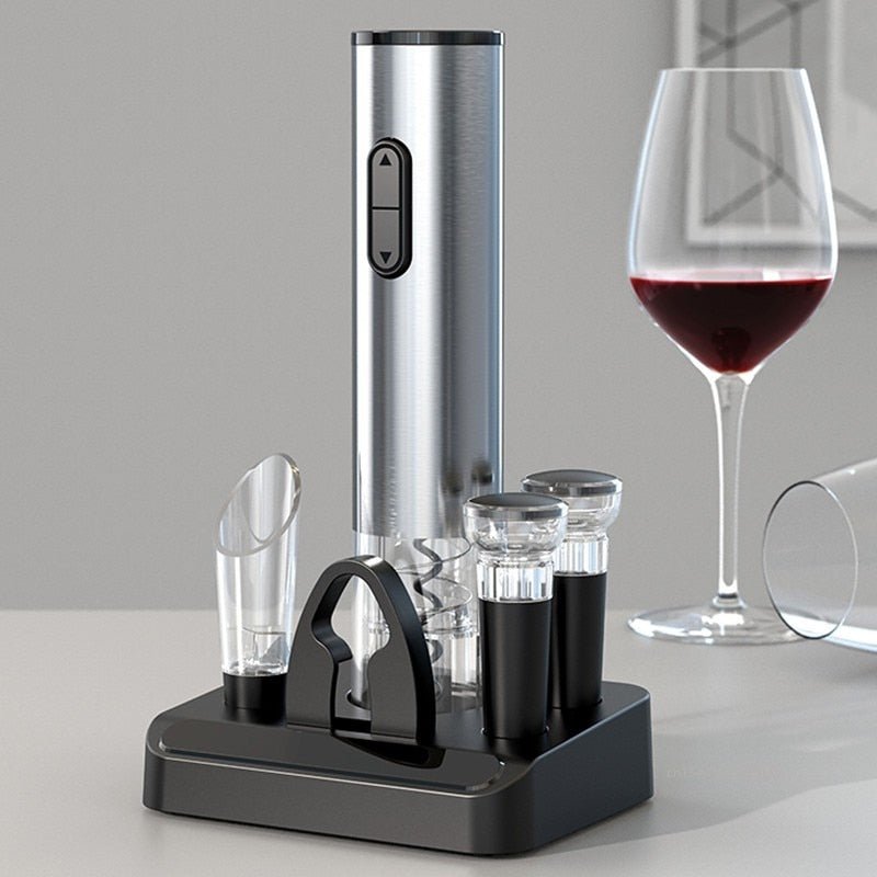 CorkEase™ | Rechargeable Electric Wine Bottle Opener