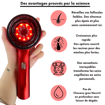 RedWave™ – Massaging Scalp Brush 
