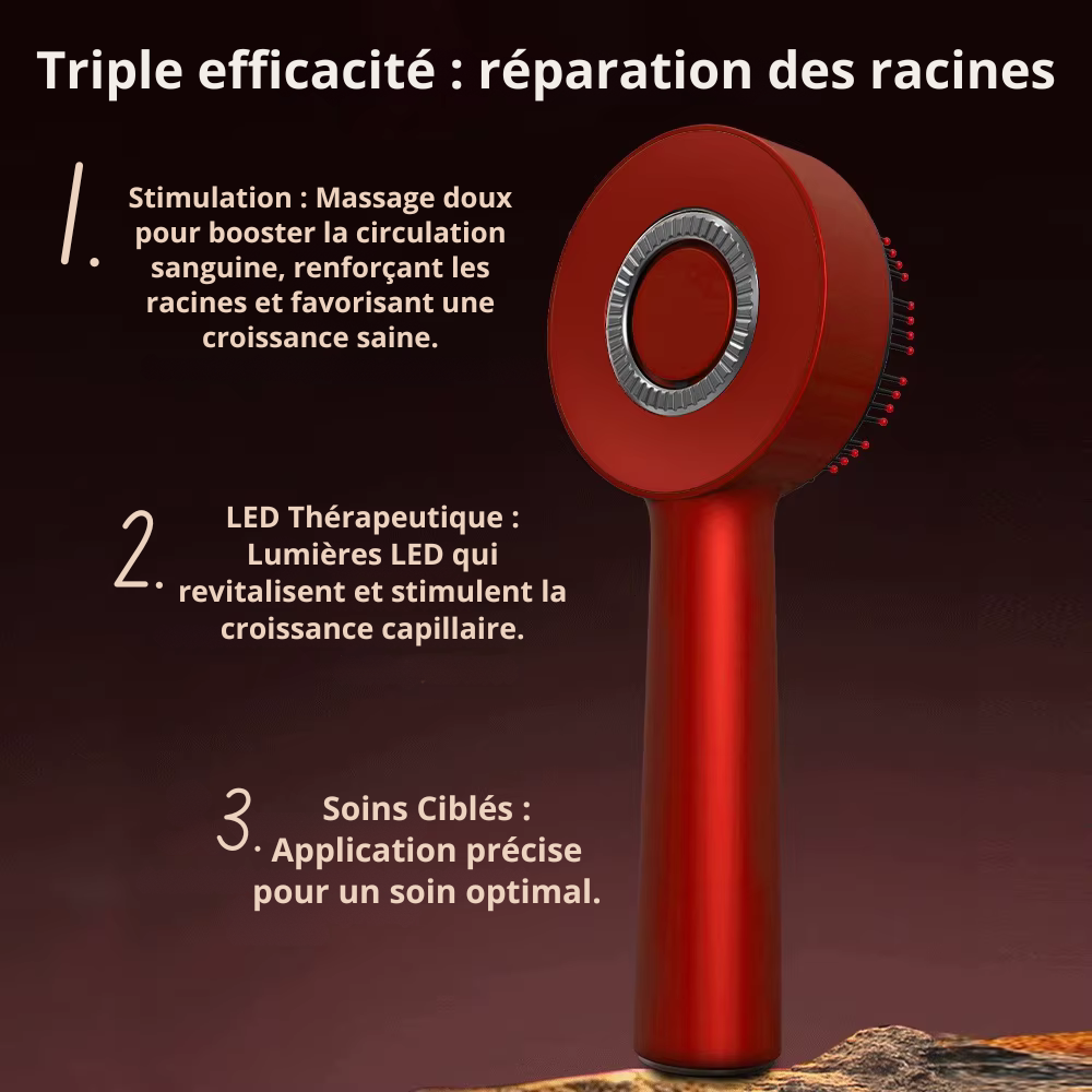 RedWave™ – Massaging Scalp Brush 