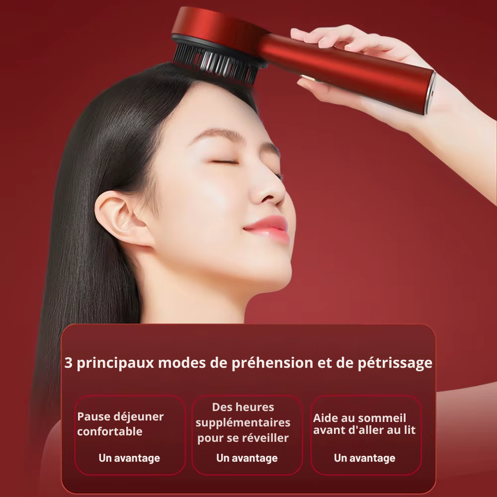 RedWave™ – Massaging Scalp Brush 
