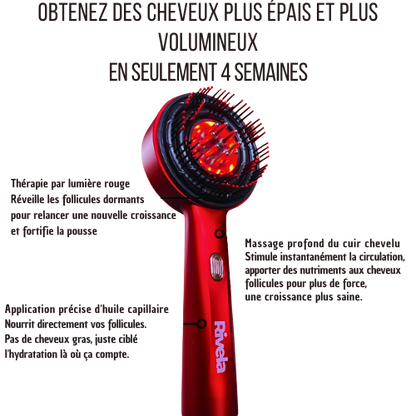RedWave™ – Massaging Scalp Brush 