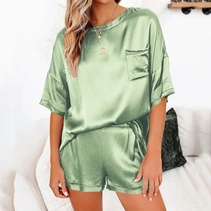 Viola™ | Satin Two-Piece Set