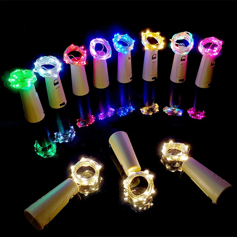 Snowstar™ – LED Bottle Cork String Lights | Holiday Collection