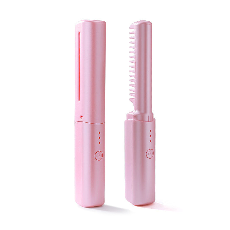 HairGlam™️ | 2 in 1 electric comb / curling iron and straightener