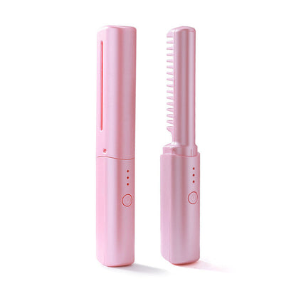 HairGlam™️ | 2 in 1 electric comb / curling iron and straightener