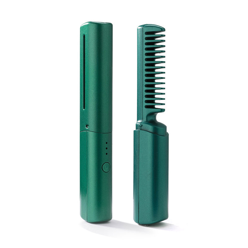 HairGlam™️ | 2 in 1 electric comb / curling iron and straightener