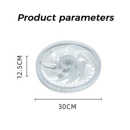 LumenBreeze™ | Remote-controlled, adjustable ceiling fan